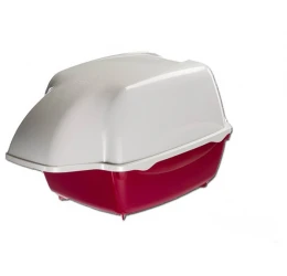 Τουαλέτα - Λεκάνη Γάτας Ferplast Εξωτερικού Χώρου Cosmic Κόκκινη 43,5 x 73,5 x h 41 cm