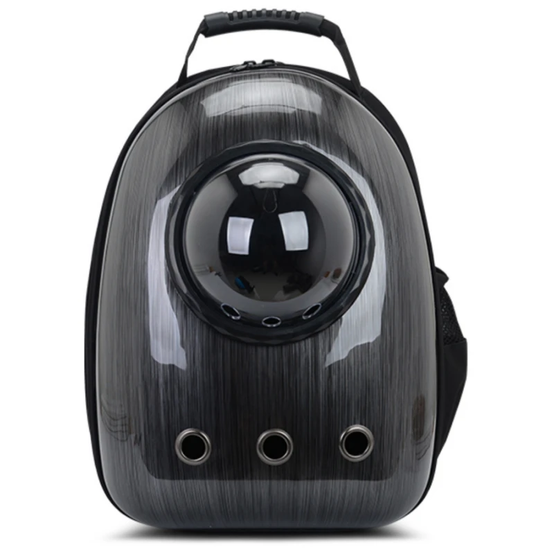 ΤΣΑΝΤΑ ΜΕΤΑΦΟΡΑΣ DENIK PETS BUBBLE BACKPACK METALLIC BLACK 33x25x43cm ΤΣΑΝΤΕΣ ΜΕΤΑΦΟΡΑΣ ΓΑΤΑΣ