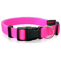 Περιλαίμιο Pet Interest Plain Line Small 1,5x22-40cm Φουξ