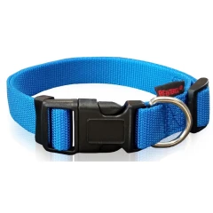 Περιλαίμιο Pet Interest Plain Line Medium 2x32-50cm Μπλε