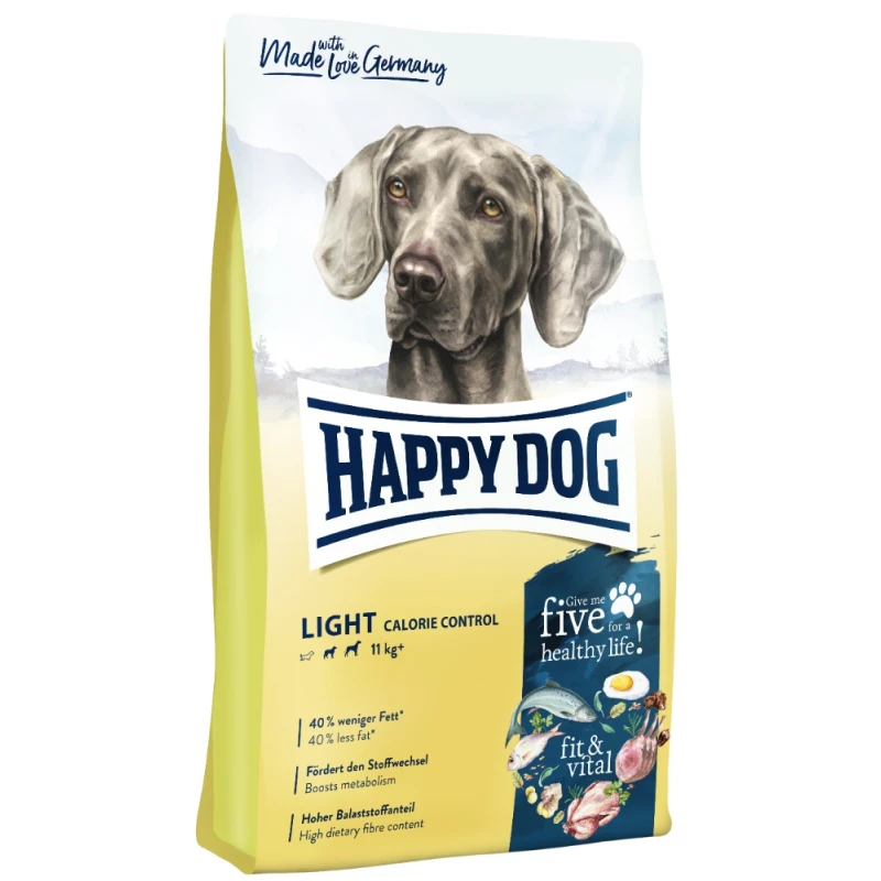 HAPPY DOG ADULT LIGHT CALORIE CONTROL 12Kg ΞΗΡΑ ΤΡΟΦΗ ΣΚΥΛΟΥ