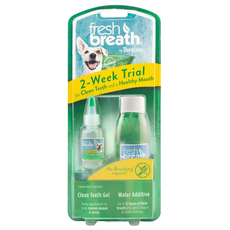 ΣΕΤ TROPICLEAN ORAL CARE TRIAL KIT 2 ΕΒΔΟΜΑΔΩΝ ΒΟΥΡΤΣΕΣ- ΠΕΡΙΠΟΙΗΣΗ - ΣΑΜΠΟΥΑΝ