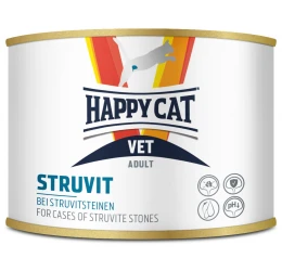 Happy Cat Vet Diet Κλινική Κονσέρβα Γάτας Struvite 200gr Happy Cat Vet Diet Κλινική Κονσέρβα Γάτας Struvite 200gr