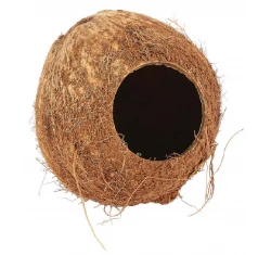 Θήκη - Φωλιά Καρύδα για κλουβιά τρωκτικών happy pet Nature first Coconut Hut 12cm Θήκη - Φωλιά Καρύδα για κλουβιά τρωκτικών happy pet Nature first Coconut Hut 12cm