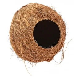 Θήκη - Φωλιά Καρύδα για κλουβιά τρωκτικών happy pet Nature first Coconut Hut 12cm Θήκη - Φωλιά Καρύδα για κλουβιά τρωκτικών happy pet Nature first Coconut Hut 12cm