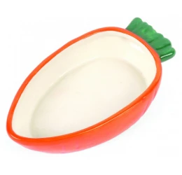 Happypet Carrot Pet Bowl Κεραμικό Μπολ για Τρωκτικά 13,5x6,5x3cm  Happypet Carrot Pet Bowl Κεραμικό Μπολ για Τρωκτικά 13,5x6,5x3cm