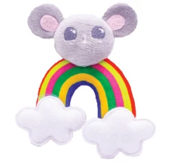 Παιχνίδι Γάτας Happy Pet Adventure Mouse Over The Rainbow 15x10x2.5cm