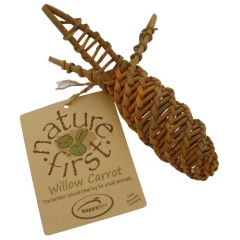 Παιχνίδι - Λιχουδιά για Τρωκτικά Happy Pet Nature First Willow Carrot 17cm Παιχνίδι - Λιχουδιά για Τρωκτικά Happy Pet Nature First Willow Carrot 17cm