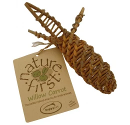 Παιχνίδι - Λιχουδιά για Τρωκτικά Happy Pet Nature First Willow Carrot 17cm Παιχνίδι - Λιχουδιά για Τρωκτικά Happy Pet Nature First Willow Carrot 17cm