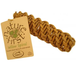 Παιχνίδι - Λιχουδιά για Τρωκτικά Happy Pet Nature First Willow Spiral 19cm Παιχνίδι - Λιχουδιά για Τρωκτικά Happy Pet Nature First Willow Spiral 19cm