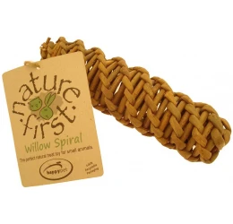 Παιχνίδι - Λιχουδιά για Τρωκτικά Happy Pet Nature First Willow Spiral 19cm Παιχνίδι - Λιχουδιά για Τρωκτικά Happy Pet Nature First Willow Spiral 19cm