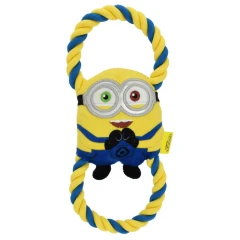 Παιχνίδι Σκύλου Happy Pet Minion Double Tug Bob L 43x15x8cm