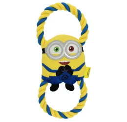 Παιχνίδι Σκύλου Happy Pet Minion Double Tug Bob L 43x15x8cm