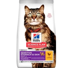 Hill's Science Plan Adult Sensitive Stomach & Skin για Γάτες 1,5kg (1kg + 500gr Δώρο) Hill's Science Plan Adult Sensitive Stomach & Skin για Γάτες 1,5kg (1kg + 500gr Δώρο)