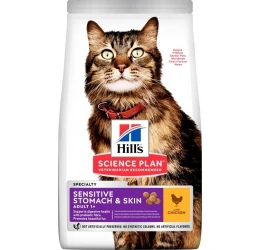 Hill's Science Plan Adult Sensitive Stomach & Skin για Γάτες 1,5kg (1kg + 500gr Δώρο) Hill's Science Plan Adult Sensitive Stomach & Skin για Γάτες 1,5kg (1kg + 500gr Δώρο)
