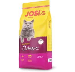 Josera Josicat Classic Sterilised για Στειρωμένες Γάτες 18kg (15kg + 3kg Δώρο) Josera Josicat Classic Sterilised για Στειρωμένες Γάτες 18kg (15kg + 3kg Δώρο)