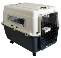 Κλουβί Μεταφοράς Σκύλου IATA με Ρόδες XXLarge 100x67x75cm