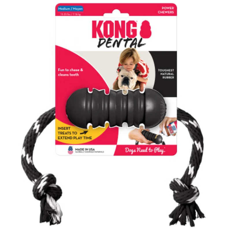 Kong Extreme Dental με σκοινί Medium ΠΑΙΧΝΙΔΙΑ