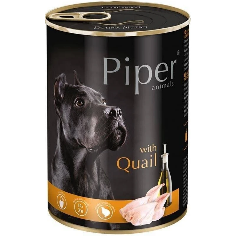 Κονσέρβα Σκύλου Adult Piper Quail (Ορτύκι) 400gr ΣΚΥΛΟΙ