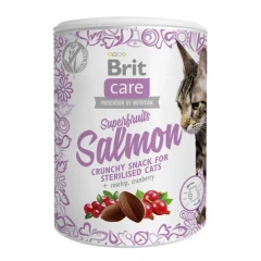 Λιχουδιές Brit Care Cat Superfruit Salmon 100gr 