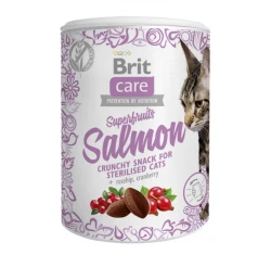 Λιχουδιές Brit Care Cat Superfruit Salmon 100gr  Λιχουδιές Brit Care Cat Superfruit Salmon 100gr