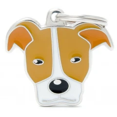 Ταυτότητα Σκύλου My Family Brown&white American Pit Bull Terrier