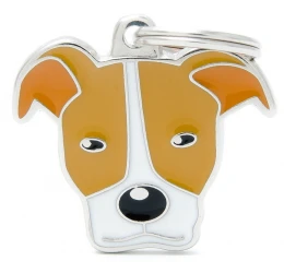 Ταυτότητα Σκύλου My Family Brown&white American Pit Bull Terrier Ταυτότητα Σκύλου My Family Brown&white American Pit Bull Terrier