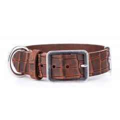 Περιλαίμιο My Family Tuscon L 2,8x35-41cm Καφέ Περιλαίμιο My Family Tuscon L 2,8x35-41cm Καφέ