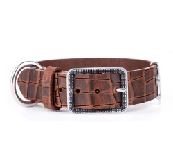 Περιλαίμιο My Family Tuscon L 2,8x35-41cm Καφέ Περιλαίμιο My Family Tuscon L 2,8x35-41cm Καφέ