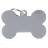 ΤΑΥΤΟΤΗΤΑ ΣΚΥΛΟΥ MY FAMILY BASIC GREY BONE TAG XLARGE 4,8x3,15cm ΤΑΥΤΟΤΗΤΕΣ