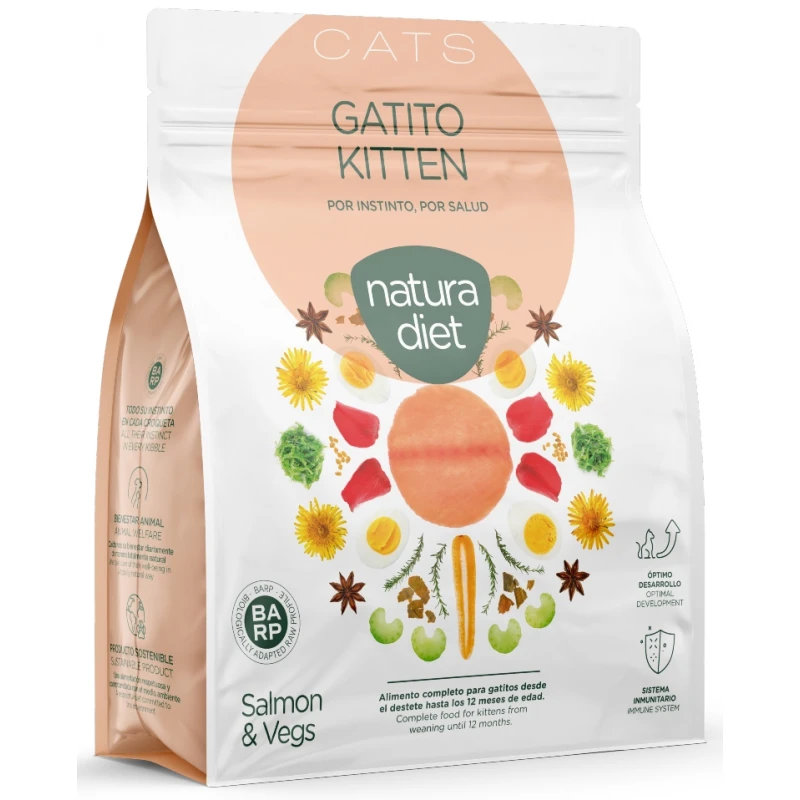 Natura Diet Cat Kitten Salmon 400gr ΓΑΤΕΣ