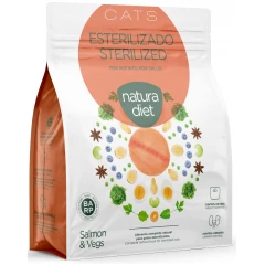 Natura Diet Cat Sterilized Salmon 1,5kg Natura Diet Cat Sterilized Salmon 1,5kg