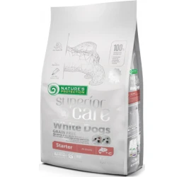 Nature's Protection Superior Care White Dog All Breed Starter GF Σολομός 1,5kg Nature's Protection Superior Care White Dog All Breed Starter GF Σολομός 1,5kg