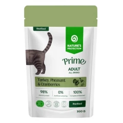 Nature's Protection Prime Sterilized Cat Turkey & Pheasant 85gr Nature's Protection Prime Sterilized Cat Turkey & Pheasant 85gr