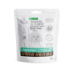 Nature's Protection Superior Care White Dog Adult Oral Care Insect 150gr Nature's Protection Superior Care White Dog Adult Oral Care Insect 150gr