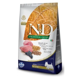 N&D Low Grain Lamb & Blueberry Adult Mini 2,5kg N&D Low Grain Lamb & Blueberry Adult Mini 2,5kg