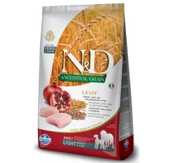 N&D Low Grain Chicken & Pomegranate Light Medium & Maxi  2,5kg N&D Low Grain Chicken & Pomegranate Light Medium & Maxi  2,5kg