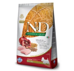 N&d Low Grain Chicken & Pomegranate Senior Mini 2,5kg N&d Low Grain Chicken & Pomegranate Senior Mini 2,5kg