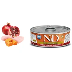 N&D Cat Pumpkin Chicken & Pomegranate Wet Food 70gr N&D Cat Pumpkin Chicken & Pomegranate Wet Food 70gr