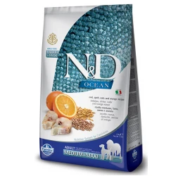 N&D Ocean Low Grain Cod & Orange Adult Medium & Maxi 2,5kg N&D Ocean Low Grain Cod & Orange Adult Medium & Maxi 2,5kg