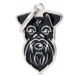 Ταυτότητα Σκύλου My Family Schnauzer Black Ταυτότητα Σκύλου My Family Schnauzer Black