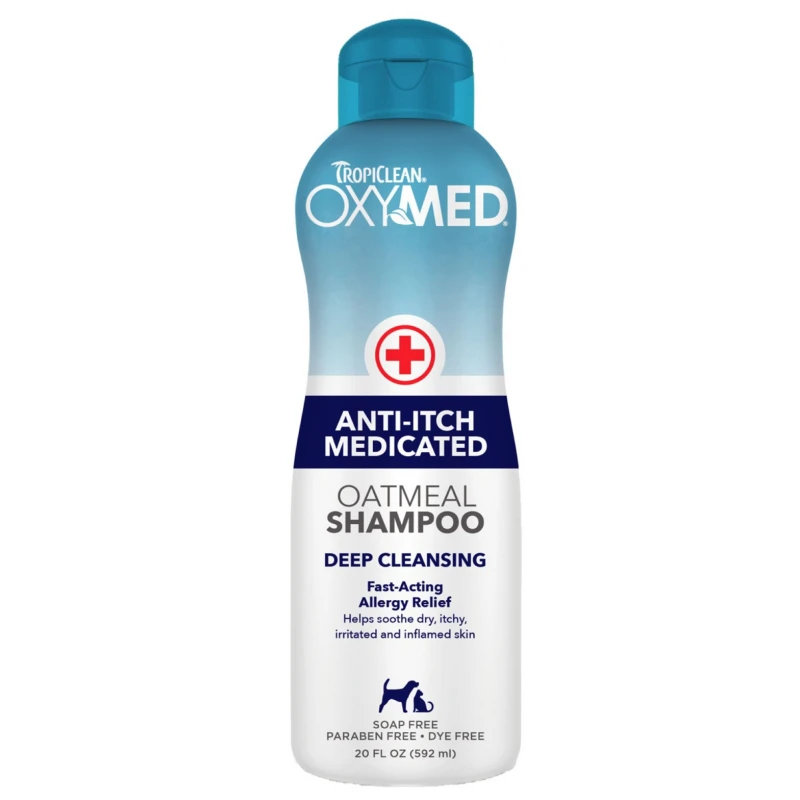 OXYMED  MEDICATED OATMEAL  SHAMPOO ANTI-ITCH - ΣΤΑΜΑΤΑΕΙ ΑΜΕΣΑ ΤΟΝ ΚΝΗΣΜΟ 592ML ΣΑΜΠΟΥΑΝ ΘΕΡΑΠΕΥΤΙΚΑ