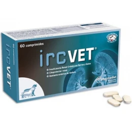 Ircvet Συμπλήρωμα Διατροφής για την Νεφρική Λειτουργία για Σκύλους και Γάτες 60 Δισκία