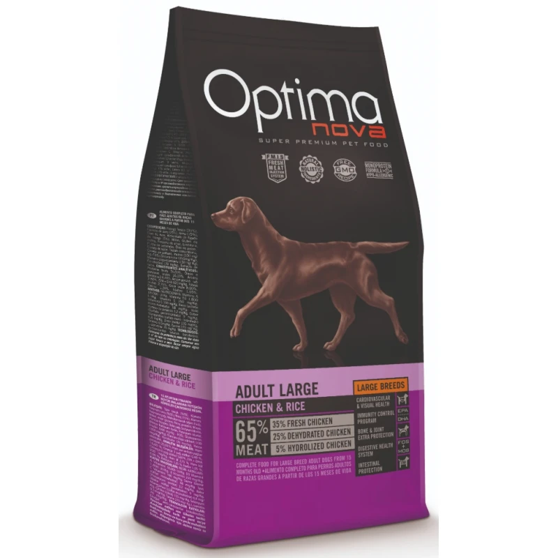 Optimanova Adult Large Breed Chicken & Rice 12kg ΞΗΡΑ ΤΡΟΦΗ ΣΚΥΛΟΥ