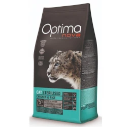 Optimanova Cat Adult Sterilised Chicken & Rice 2kg Optimanova Cat Adult Sterilised Chicken & Rice 2kg