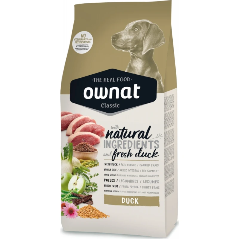 Ownat Classic Dog Duck 12kg ΣΚΥΛΟΙ