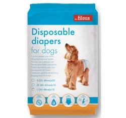 Πάνες Βρακάκια Σκύλου Les Filous Large (50 - 68cm 10τμχ)