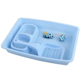 Τουαλέτα Γάτας, Starter Kit Kitten Blue 36,5x27x6,5cm  Τουαλέτα Γάτας, Starter Kit Kitten Blue 36,5x27x6,5cm