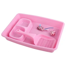 Τουαλέτα Γάτας, Starter Kit Kitten Pink 36,5x27x6,5cm  Τουαλέτα Γάτας, Starter Kit Kitten Pink 36,5x27x6,5cm
