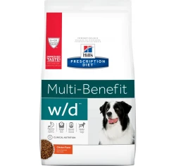Hill's Prescription Diet w/d Digestive/Weight/Diabetes Management Για Σκύλους Με Κοτόπουλο 4kg